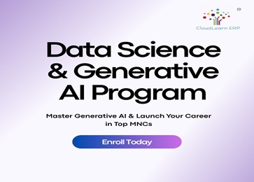 Data Science & Generative AI Global Program: Master the Future of Artificial Intelligence with Cloud Learn ERP